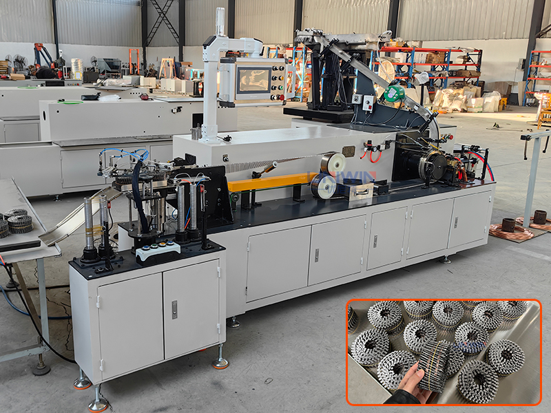 machine automatique de fabrication de clous en rouleau