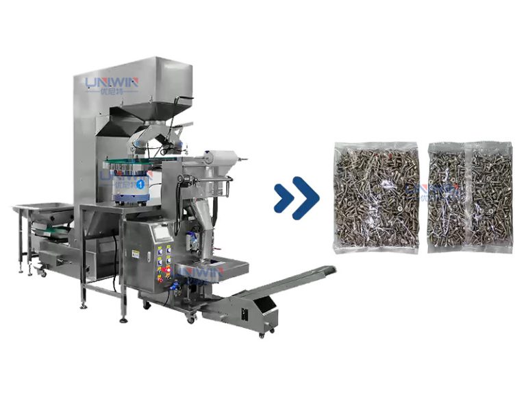 Machine à emballer et à peser les clous de 100 à 2000 g