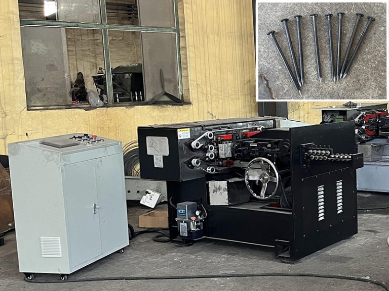 machine de fabrication de clous à haute vitesse pour les clous à béton